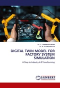 Cover: Digital Twin Model for Factory System Simulation - LAP Lambert Academic Publishing