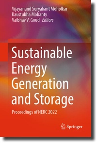 Enlarge image Cover: Sustainable Energy Generation and Storage - Springer