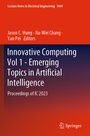 Cover: Innovative Computing Vol 1 - Emerging Topics in Artificial Intelligence - Springer