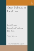 Abbildung von: Great Debates in Land Law - Hart Publishing
