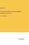 Cover: Vierteljahrsschrift der Naturforschenden Gesellschaft in Zuerich - Anatiposi Verlag