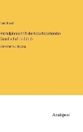 Cover: Vierteljahrsschrift der Naturforschenden Gesellschaft in Zuerich - Anatiposi Verlag