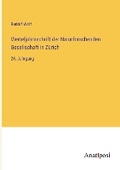 Cover: Vierteljahrsschrift der Naturforschenden Gesellschaft in Zuerich - Anatiposi Verlag