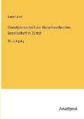 Cover: Vierteljahrsschrift der Naturforschenden Gesellschaft in Zuerich - Anatiposi Verlag