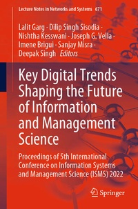 Enlarge image Cover: Key Digital Trends Shaping the Future of Information and Management Science - Springer