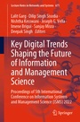 Cover: Key Digital Trends Shaping the Future of Information and Management Science - Springer