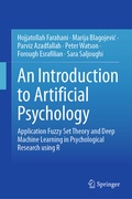 Cover: An Introduction to Artificial Psychology - Springer