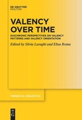 Cover: Valency over Time - De Gruyter Mouton