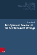 Cover: Anti-Epicurean Polemics in the New Testament Writings - Vandenhoeck & Ruprecht