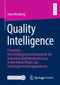 Abbildung von: Quality Intelligence - Springer Gabler