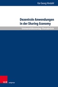 Bild: Dezentrale Anwendungen in der Sharing Economy - Brill Deutschland