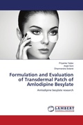 Cover: Formulation and Evaluation of Transdermal Patch of Amlodipine Besylate - LAP Lambert Academic Publishing