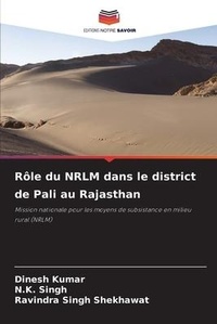 Enlarge image Cover: Role du NRLM dans le district de Pali au Rajasthan - Editions Notre Savoir