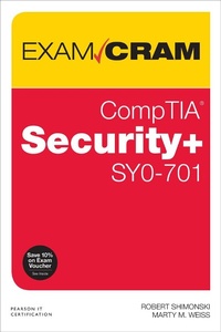 Abbildung von: CompTIA Security+ SY0-701 Exam Cram - Pearson It Certification