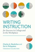 Cover: Writing Instruction for Success in College and in the Workplace - Teachers' College Press