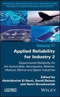 Cover: Applied Reliability for Industry Vol 2 - Wiley