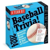 Abbildung von: Year of Baseball Trivia! Page-A-Day Calendar 2024 - Workman Calenders