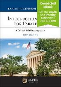 Enlarge image Cover: Introduction to Law for Paralegals - Aspen Publishing