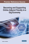 Cover: Becoming and Supporting Online Adjunct Faculty in a Gig Economy - IGI Global