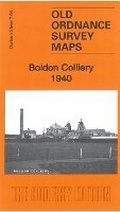 Cover: Boldon Colliery 1940 - Alan Godfrey Maps
