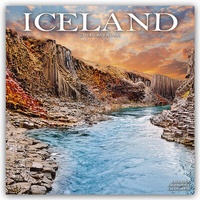 Abbildung von: Iceland - Island 2024 - 16-Monatskalender - Avonside Publishing Ltd