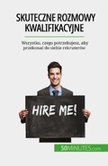 Cover: Skuteczne rozmowy kwalifikacyjne - 50Minutes.com (PL)