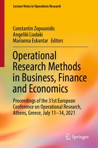 Abbildung von: Operational Research Methods in Business, Finance and Economics - Springer