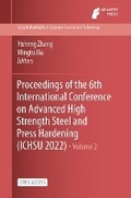 Cover: Proceedings of the 6th International Conference on Advanced High Strength Steel and Press Hardening (ICHSU 2022) - Atlantis Press