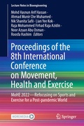 Cover: Proceedings of the 8th International Conference on Movement, Health and Exercise - Springer