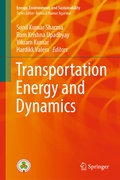 Cover: Transportation Energy and Dynamics - Springer