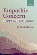 Cover: Empathic Concern - Oxford University Press Inc