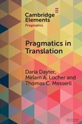Cover: Pragmatics in Translation - Cambridge University Press