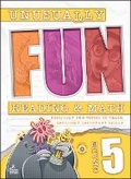 Cover: Unusually Fun Reading & Math Workbook, Grade 5 - Carson Dellosa Education