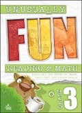 Cover: Unusually Fun Reading & Math Workbook, Grade 3 - Carson Dellosa Education