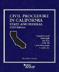 Abbildung von: Civil Procedure in California - West Academic Press