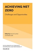 Cover: Achieving Net Zero - Emerald Publishing Limited