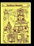 Cover: Gray Barker's Newsletter No. 6 (April, May, June) 1976 - Editorial Nuevo Mundo