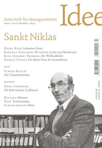 Abbildung von: Zeitschrift für Ideengeschichte Heft XVII/3 Herbst 2023 - C.H. Beck