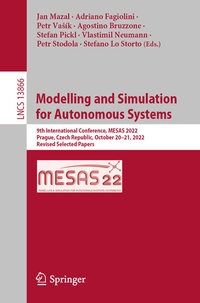 Enlarge image Cover: Modelling and Simulation for Autonomous Systems - Springer