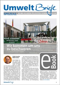 Abbildung von: Umweltbriefe SPEZIAL - Klima, Klagen, Pflichten, Kommunikation - Walhalla