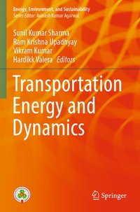 Enlarge image Cover: Transportation Energy and Dynamics - Springer