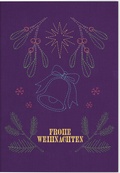 Cover: VE Weihnachten Klappkarte Motiv Frohe Weihnachten 5 Ex. - Gerstenberg