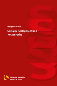 Abbildung von: Sozialgerichtsgesetz und Kostenrecht - Hagener Wissenschaftsverlag