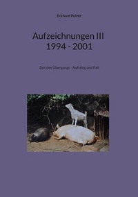 Bild vergrößern Bild: Aufzeichnungen III; 1994 - 2001 - TWENTYSIX EPIC