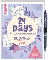 Abbildung von: 24 DAYS RÄTSELADVENTSKALENDER - Sudoku-Fest - Frech