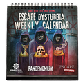 Cover: ESCAPE Dysturbia Weekly Calendar: Pandemonium - homunculus verlag