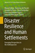 Cover: Disaster Resilience and Human Settlements - Springer