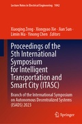 Cover: Proceedings of the 5th International Symposium for Intelligent Transportation and Smart City (ITASC) - Springer