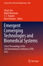 Cover: Emergent Converging Technologies and Biomedical Systems - Springer