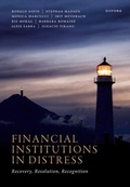 Cover: Financial Institutions in Distress - Oxford University Press